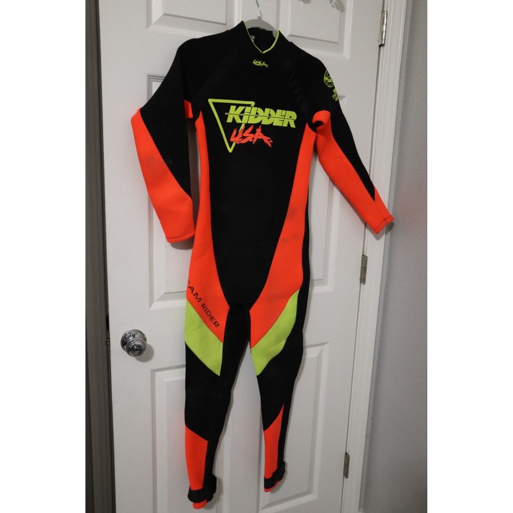 Vintage Kidder USA XS full wetsuit water skiing